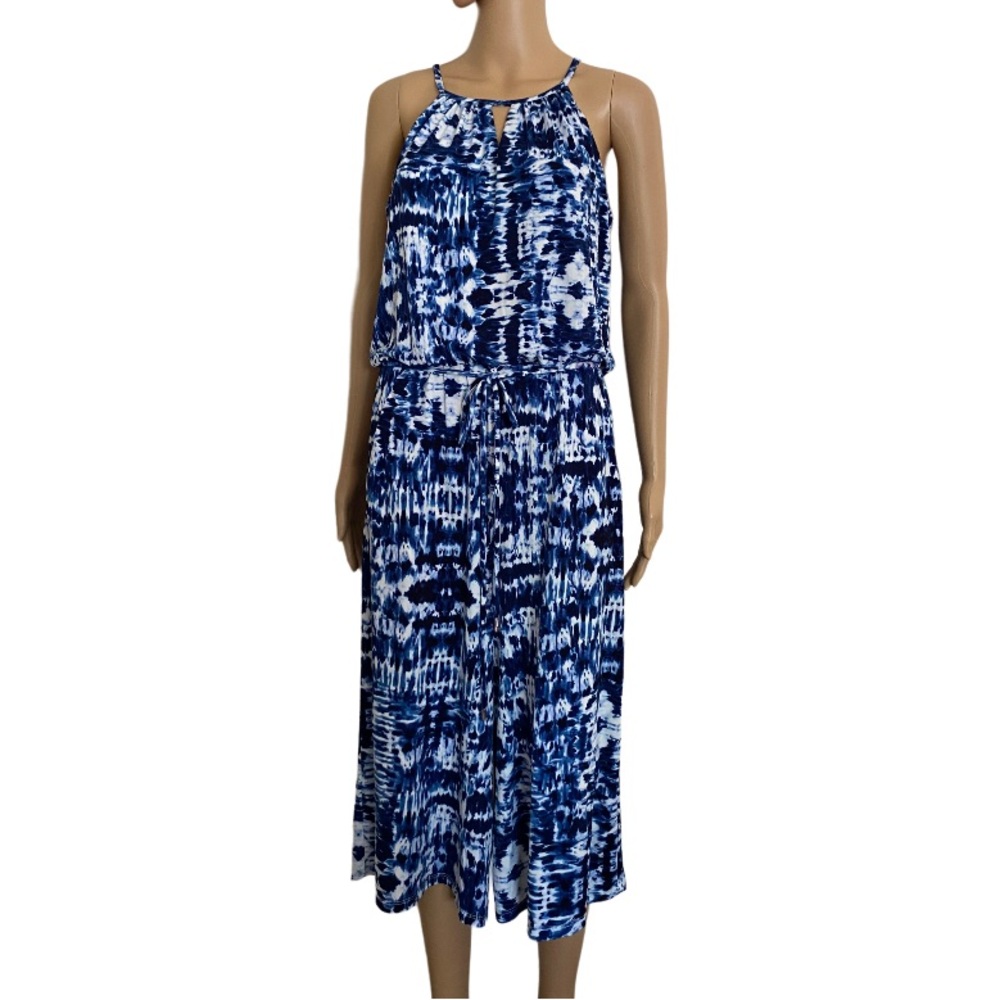 LONDON TIMES Tie Dye Jumpsuit Romper Size 10